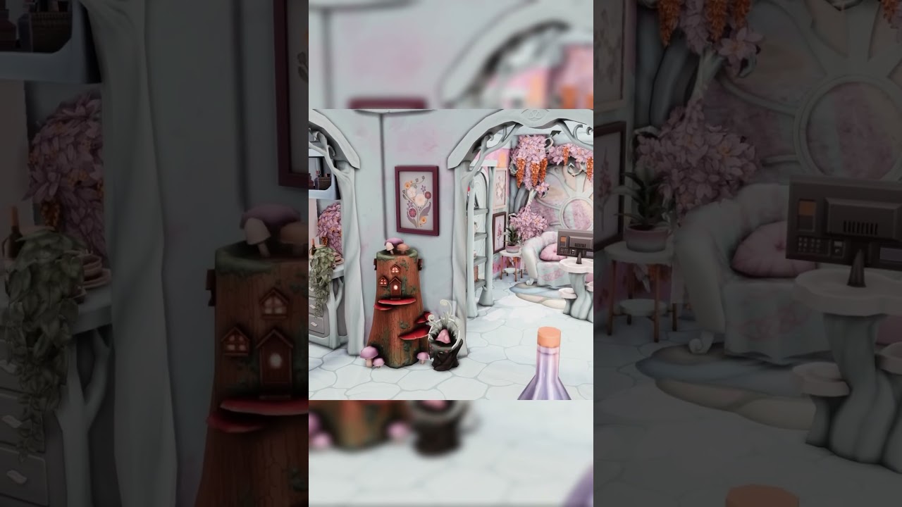 Enchanted Fairy Home The Sims 4 Enchanted by Nature #thesims4 #sims4 #enchantedbynature
