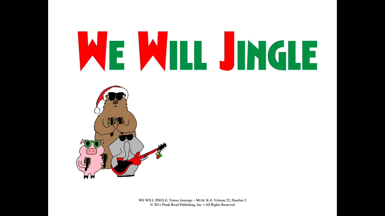 We Will Jingle - Presentation Kit excerpt