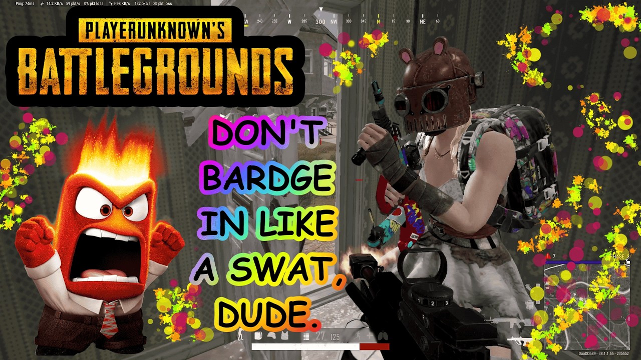 at the very last switch to P-90, Erangel, PUBG.