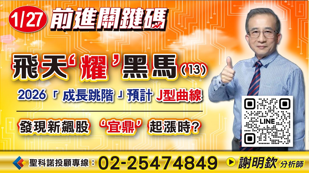 飛天耀黑馬 (13)   新飆股崛起   宜鼎起漲時?｜「成長跳階」預計 J型曲線｜ 