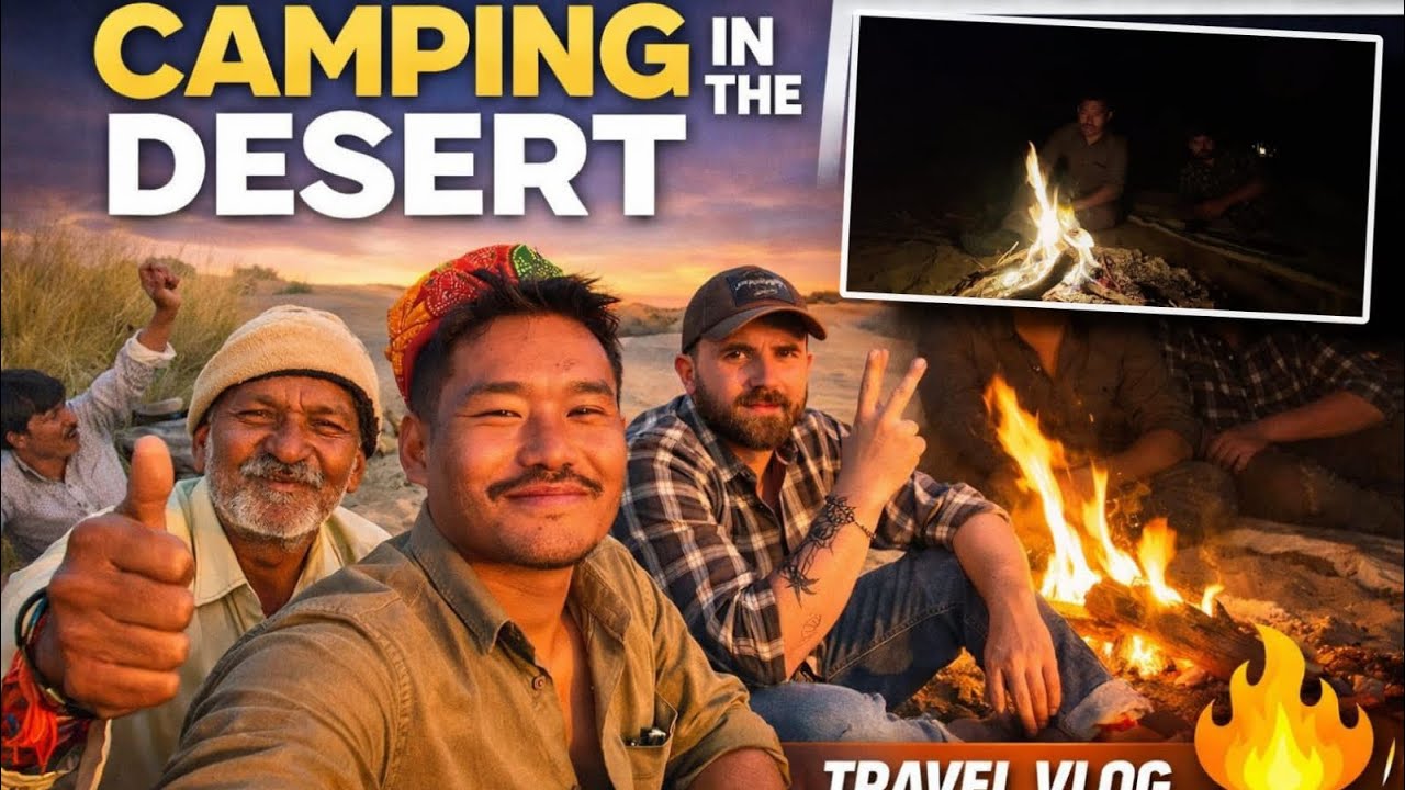 Surviving My First Night Camping in the Desert