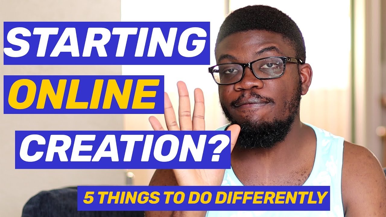 5 Things to do Differently (from the Start) as a Creative