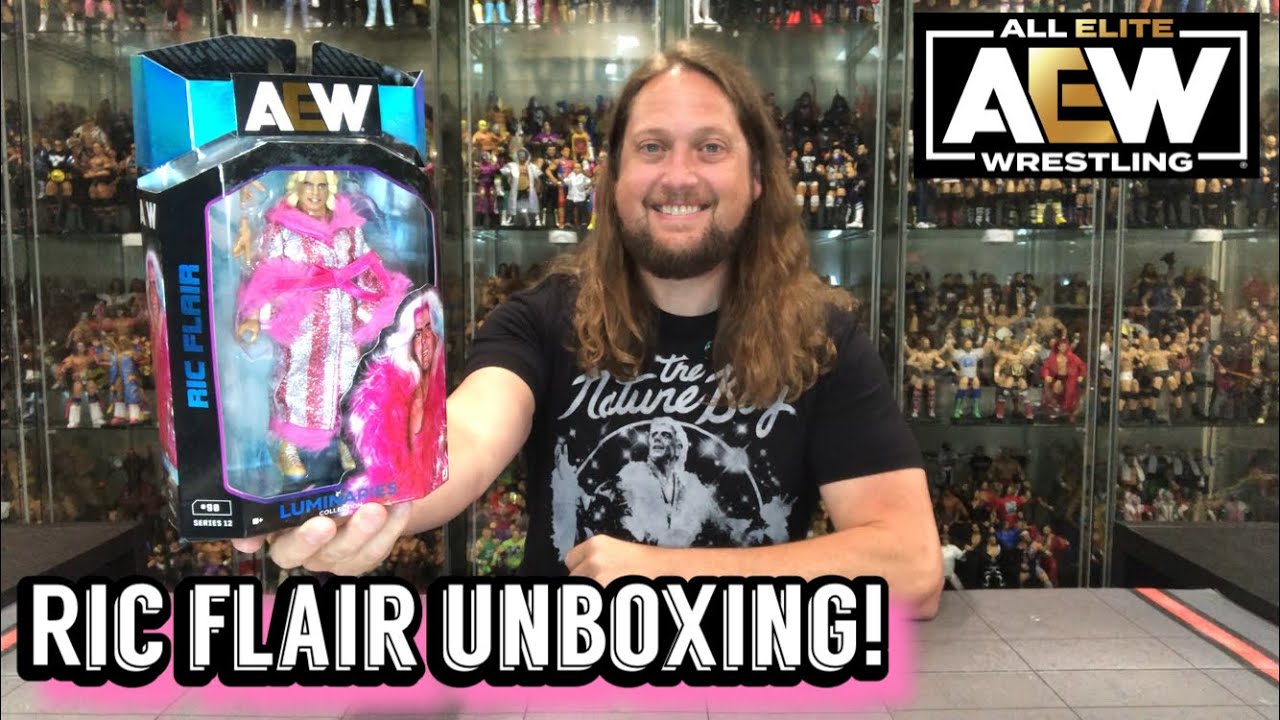 Ric Flair AEW Luminaries Unmatched Series 12 Unboxing & Review!