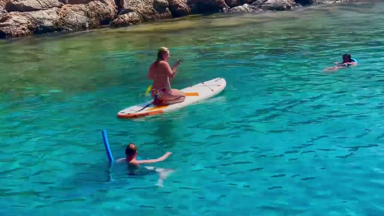 Sailing to Dia island Crete Greece 🇬🇷💙
