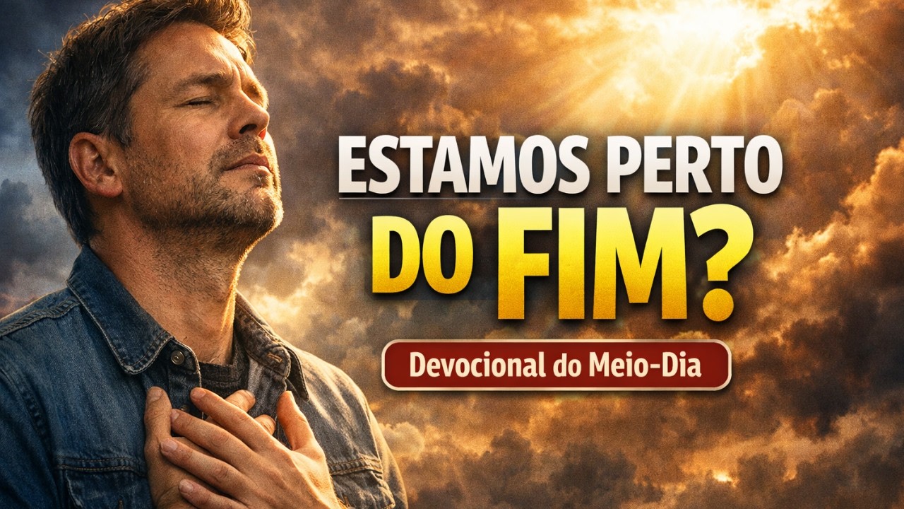 Estamos Perto do FIM? - 09 de Março | Devocional do Meio DIA e a ORAÇÃO DO SALMOS 91