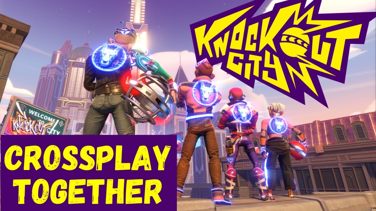 Knockout City How To Play With Friends - Invite Friends - Crossplay
