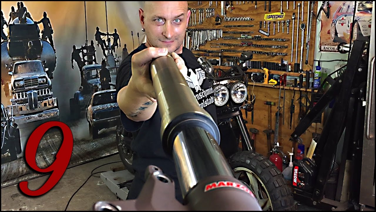 MARZOCCHI FORK INSTALL BEGIN -- TRIUMPH ROCKETMAX See The Magic #9