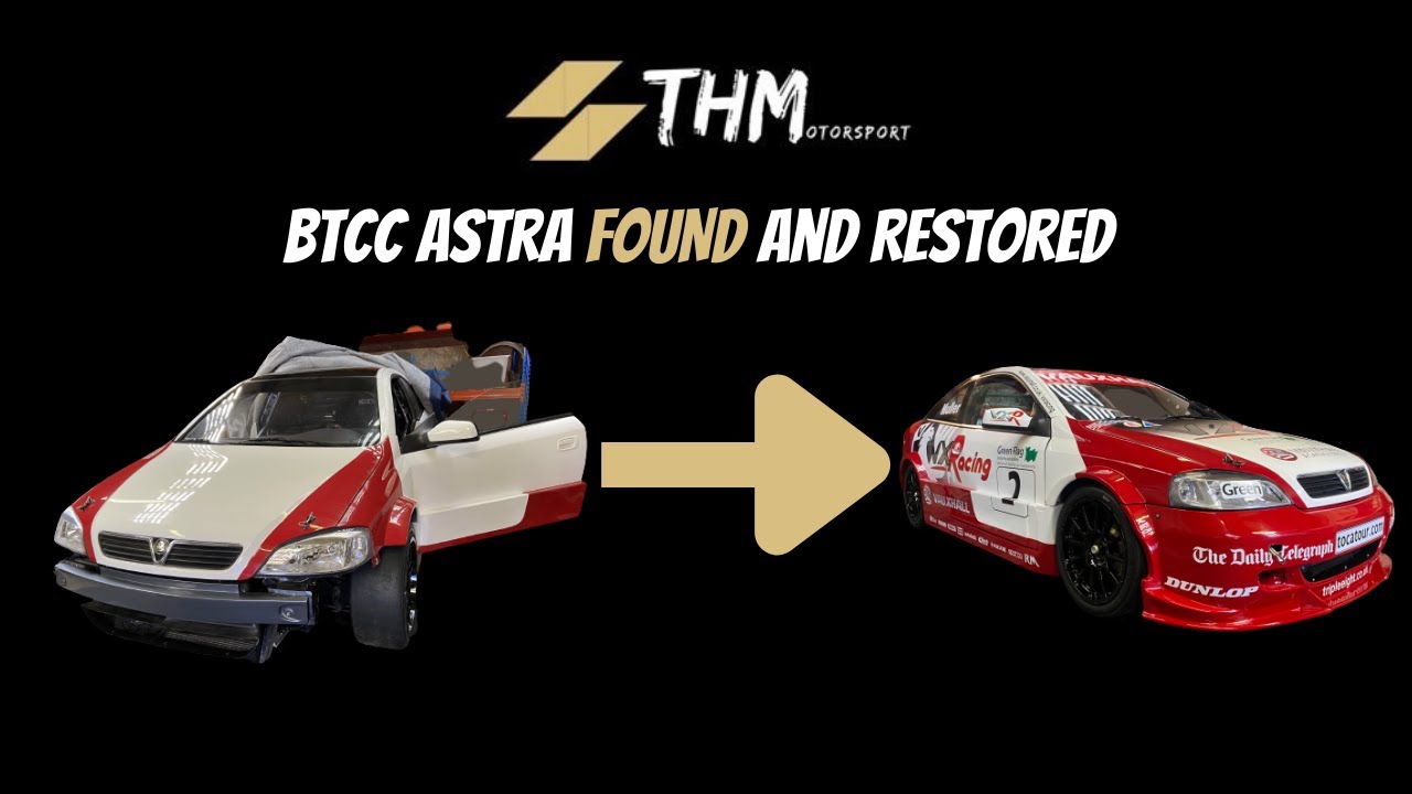 BTCC Vauxhall Astra FOUND and Restored!