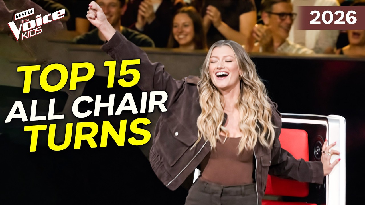 TOP 15: Four Chair Turns of 2026 SO FAR on The Voice Kids