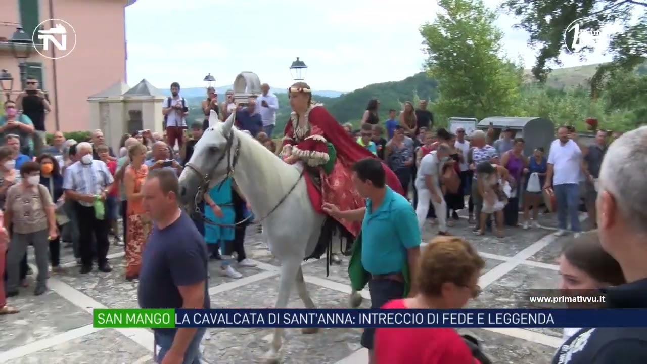 San Mango sul Calore, la Cavalcata di Sant’Anna: intreccio di fede e leggenda