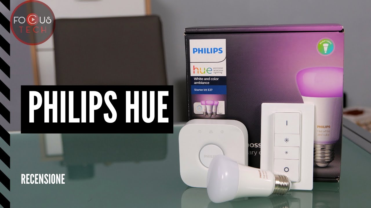 PHILIPS HUE: le lampadine smart compatibili con GOOGLE HOME e AMAZON ALEXA