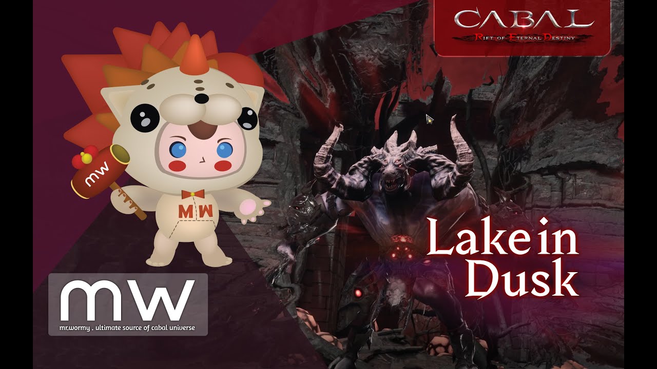 Cabal RED - Party Dungeon - Lake in Dusk 🌅🐮 #CabalRED