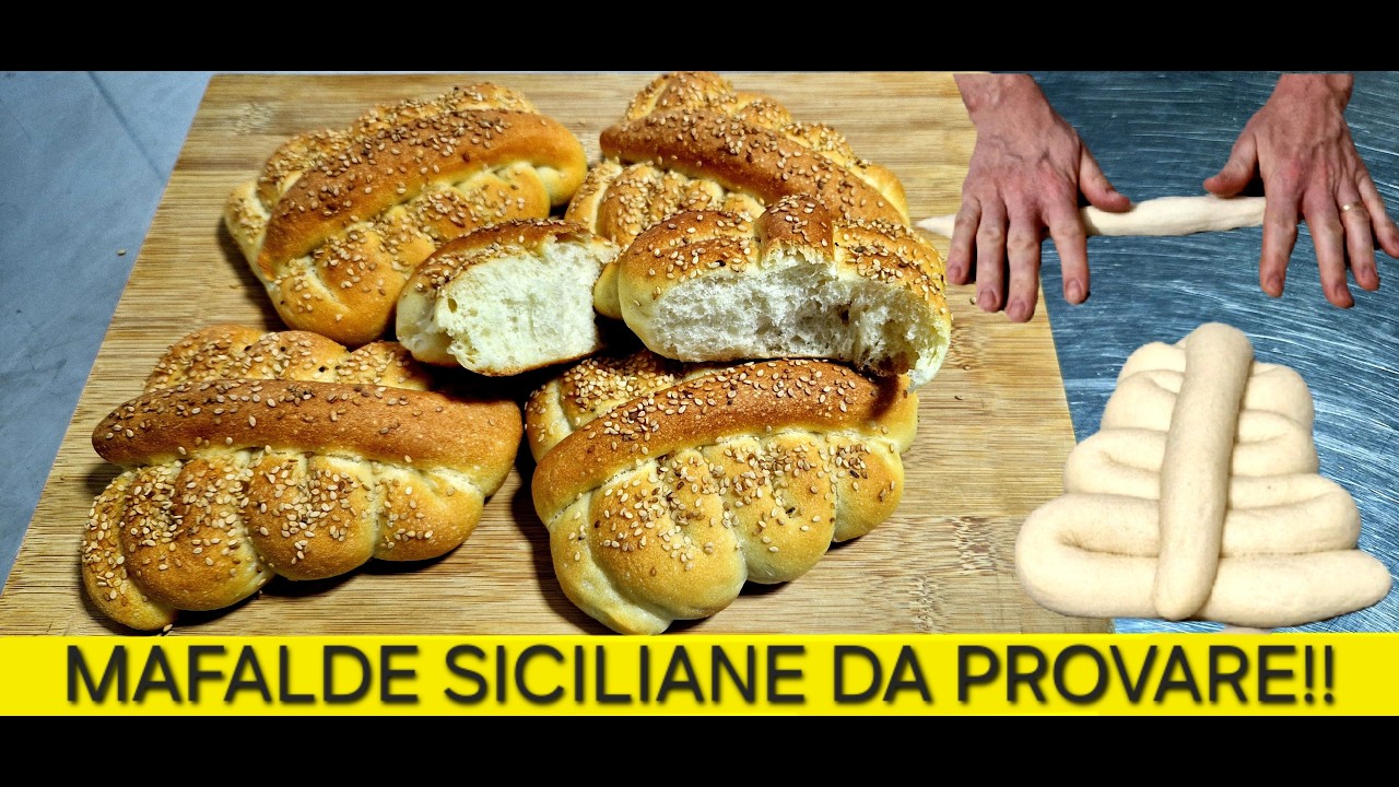 MAFALDE siciliane con semola rimacinata fatte in casa morbide e gustose MAFALDINE impastate a mano