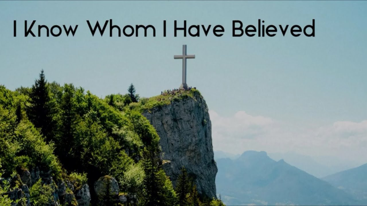 | I KNOW WHOM I HAVE BELIEVED (Lyric video)| HYMN by Daniel Whittle | Arranged by APRYL DAWN MUSIC |