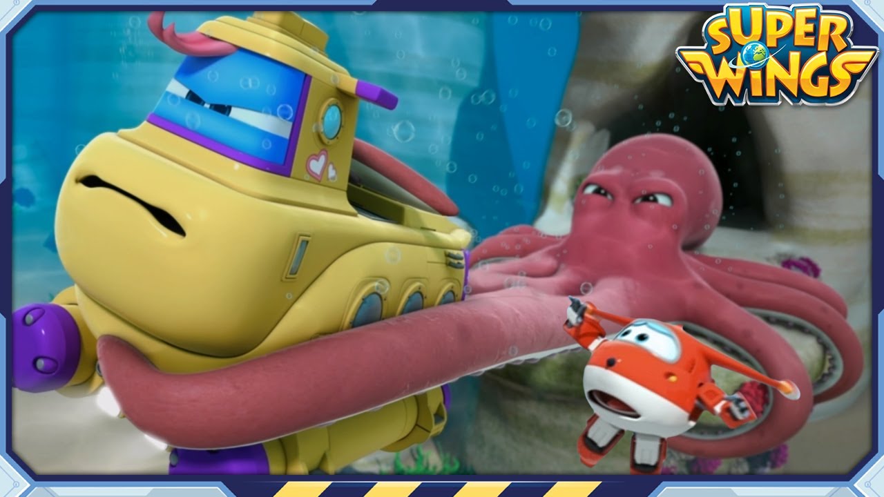 [SUPERWINGS S1] Fish Friends | Superwings | S1 EP47 | Super Wings