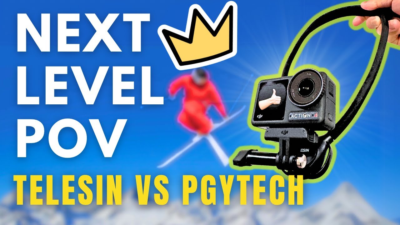Best Action POV Neck Mount: Telesin SE 2.0 VS PGYTECH Caplock Neck Mount