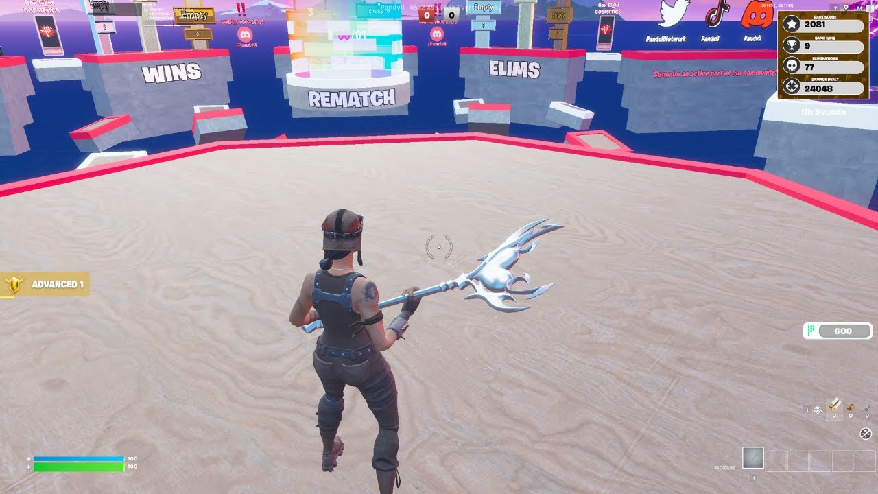 Wearing Renegade Raider in Creative Fill