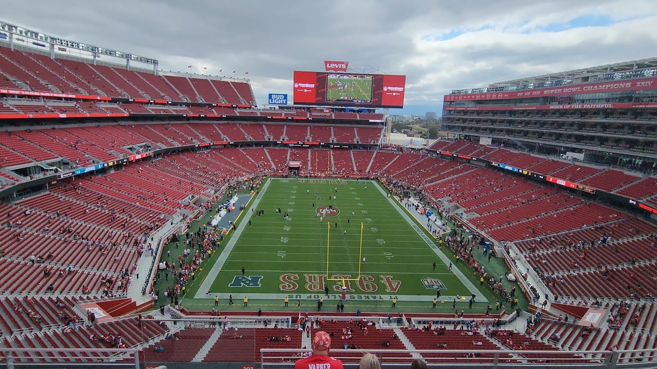 Levi's Stadium. Home of the San Francisco 49ers.