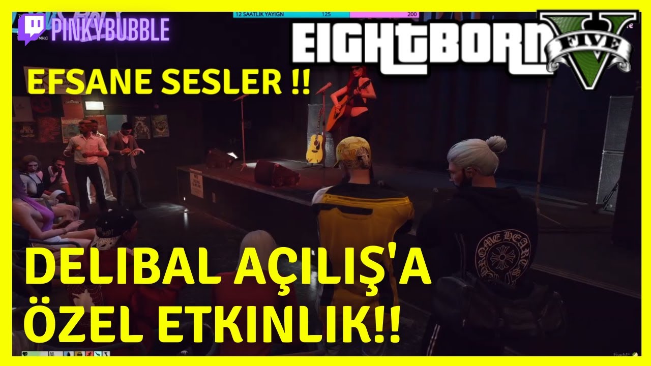 EightbornV l Delibal Açılış'a Özel Etkinlik!! Efsane Sesler !!