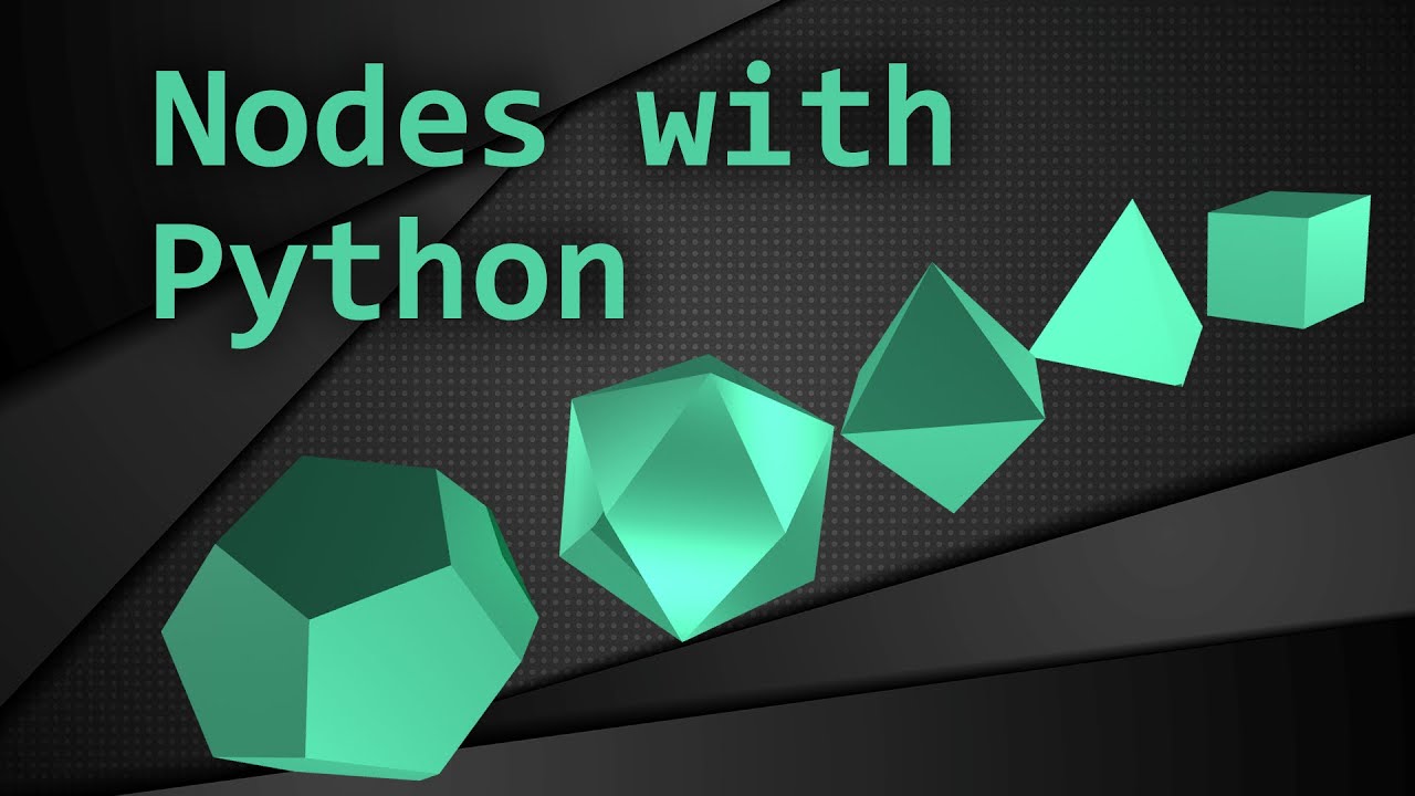 Nodes & Python in Houdini