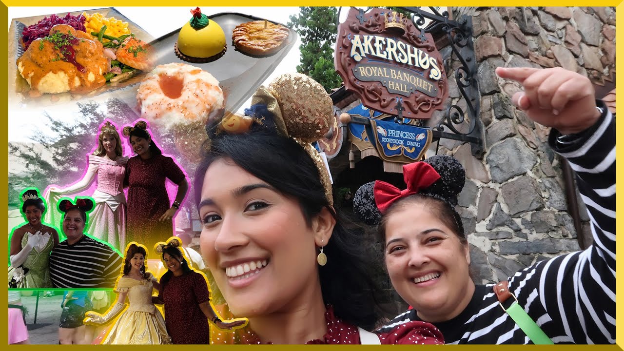 DINING With The DISNEY PRINCESSES At Akershus In Epcot | It Was The MOST MAGICAL Experience Ever