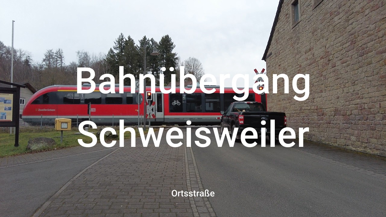 Bahn&uuml;bergang #009 | Schweisweiler 