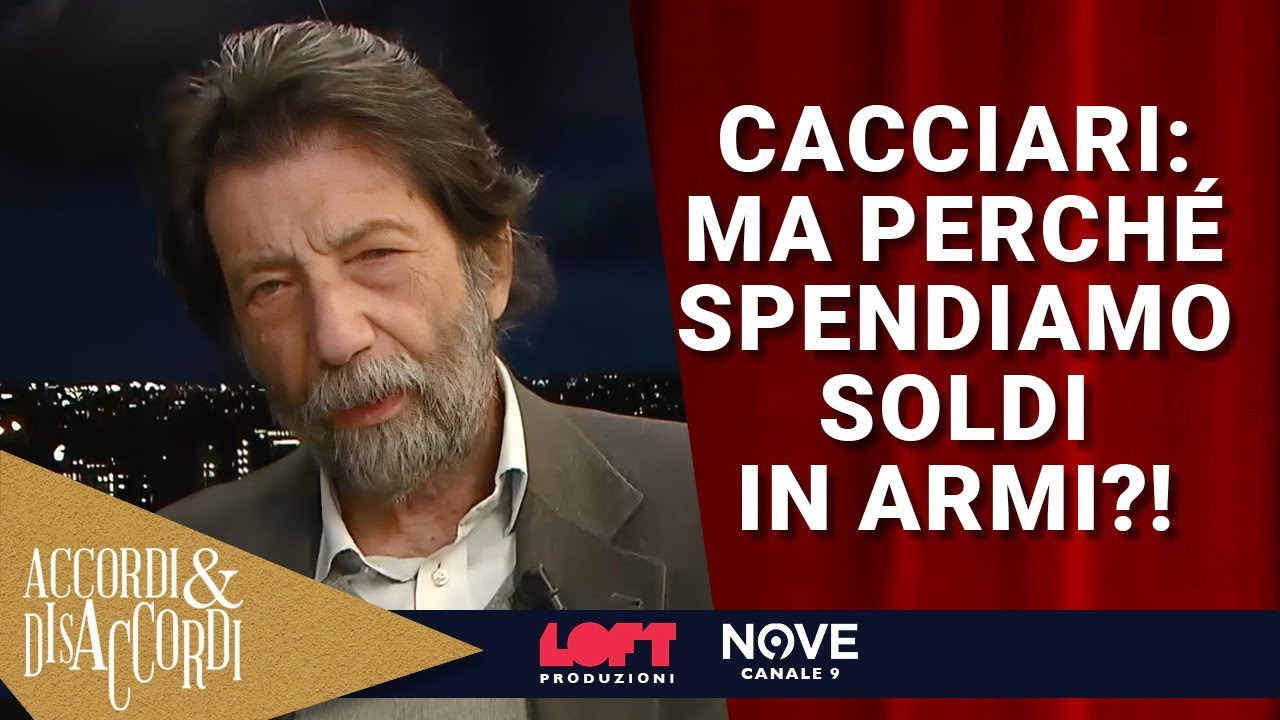 Cacciari: ma perch&eacute; spendiamo soldi in armi?!