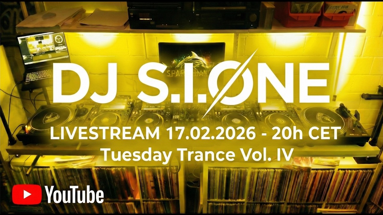 Tuesday Trance Vol. VI | SPACEPLANET DJ S.I.ONE – Livestream 🎧