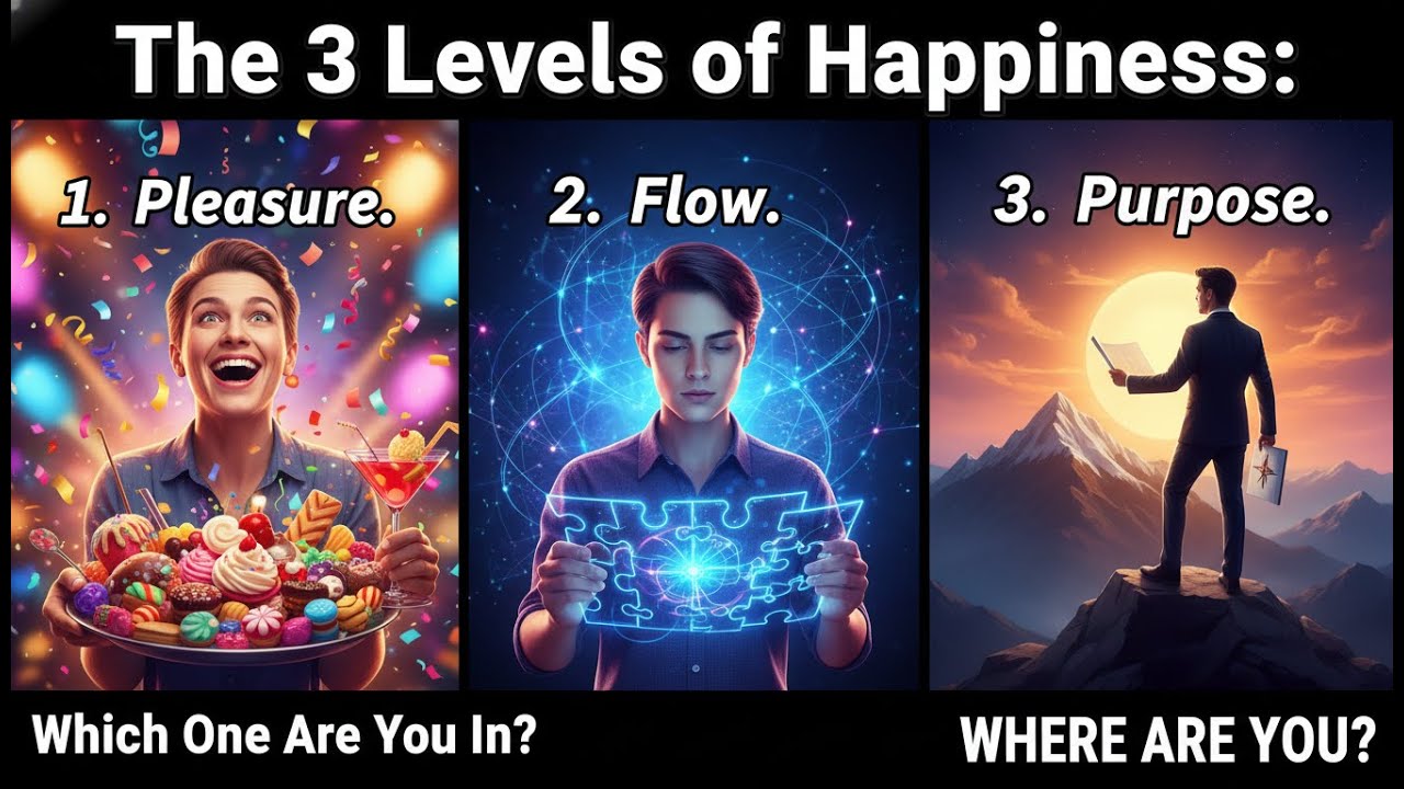 The 3 Levels of Happiness: Which One Are You In? 