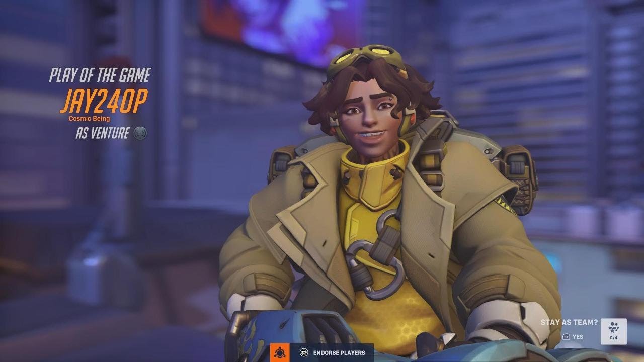 Venture Gameplay No Commentary (Overwatch 2)