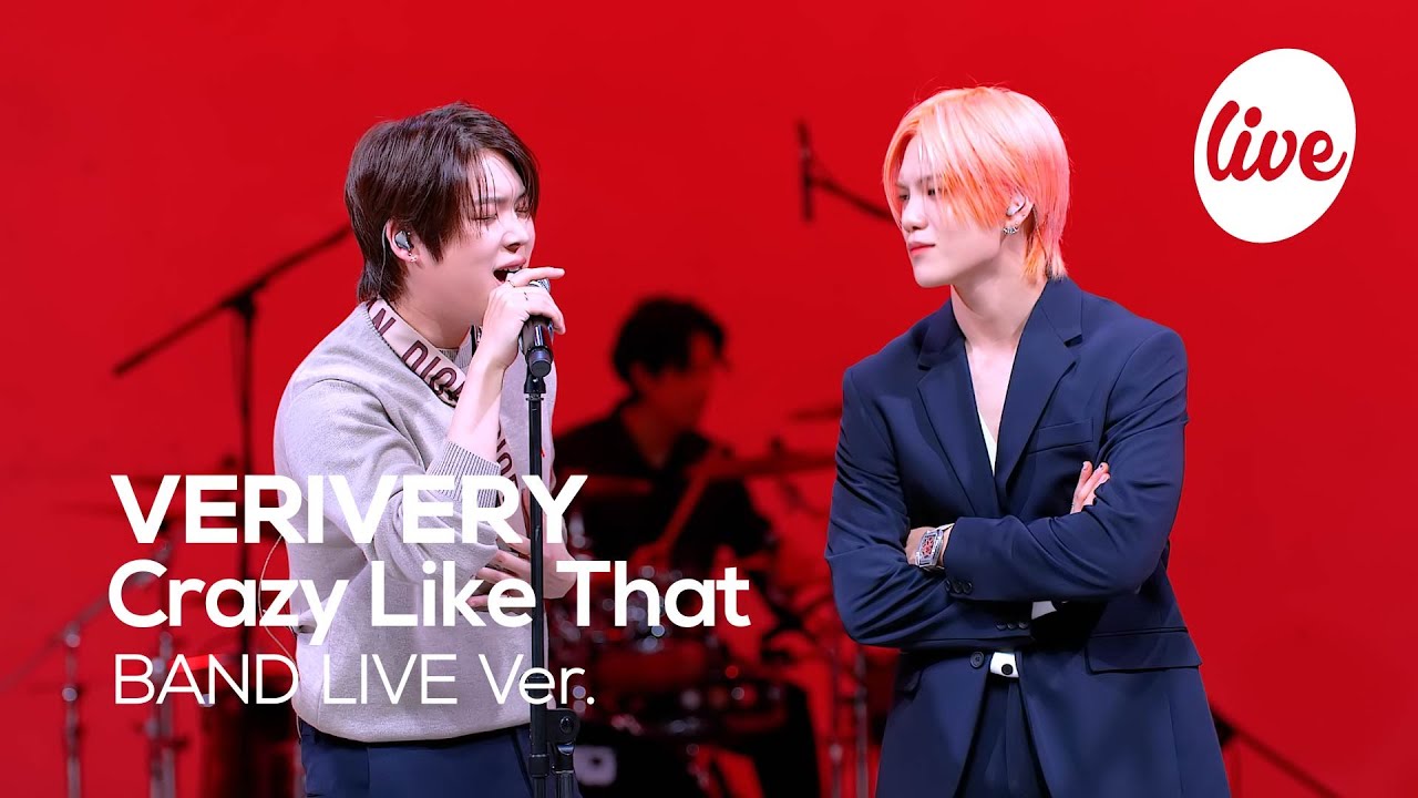 [4K] VERIVERY - “Crazy Like That” Band LIVE Concert [it's Live] шоу живой музыки