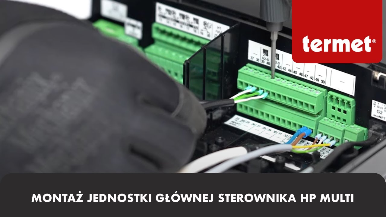 Montaż jednostki głównej sterownika HP Multi
