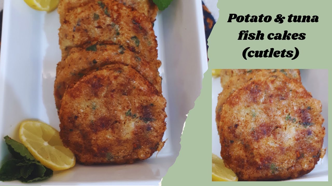 These potato and tuna fish cakes (cutlets) are so delicious & healthy that I make them again & again
