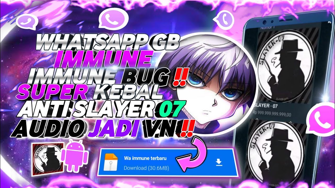 WA SUPER KEBAL TERBARU CLONE | WA IMMUNE ANTI VIRTEX, VIRKON, SLAYER, & AUDIO JADI VN TERBARU 2022