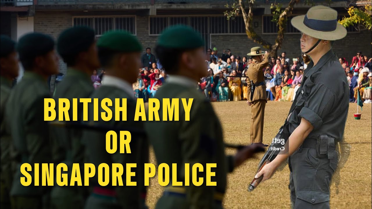 British Army or Singapore Police ? ||#singaporepolice #britishgurkhaarmy #travelvlog 
