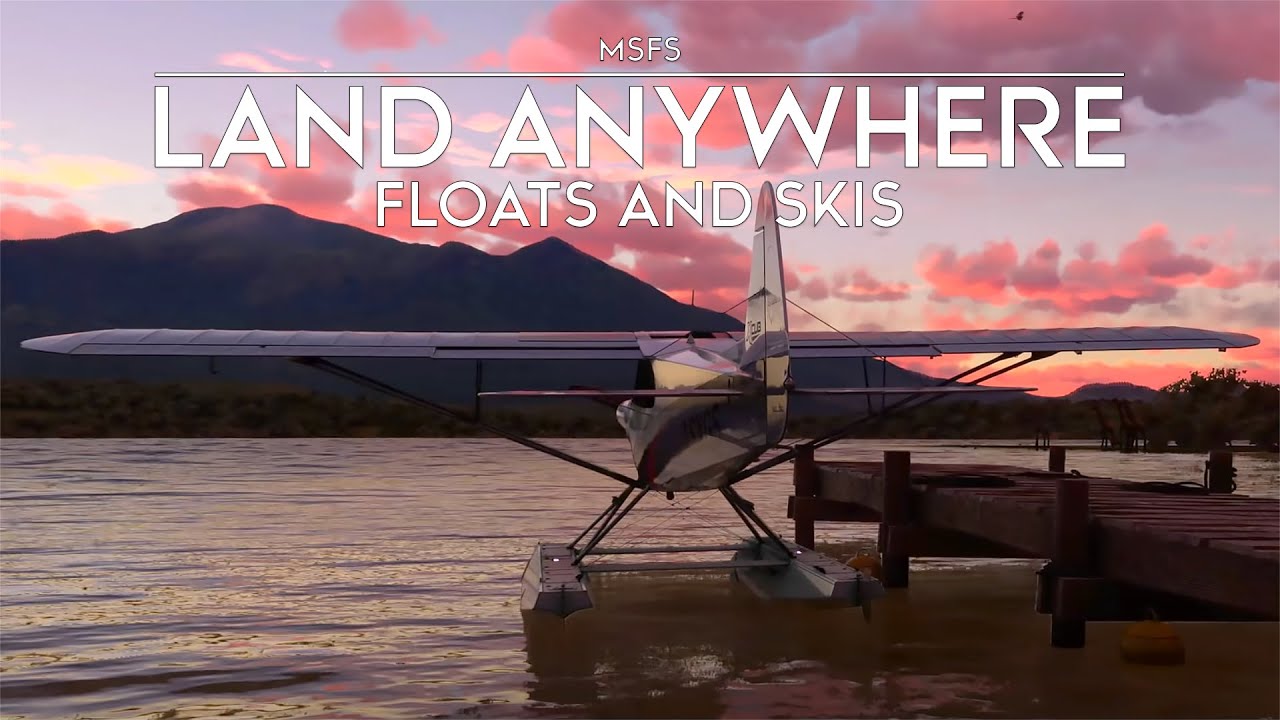 Microsoft Flight Simulator - Floats & Skis - New AI Assist - Sim Update 5 - Xbox Series X Gameplay