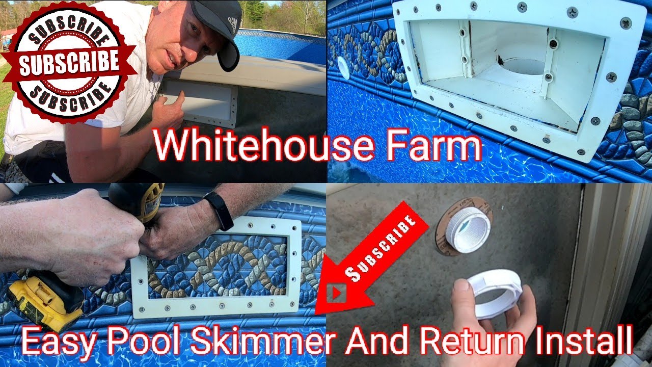 Complete How To Install A Pool Skimmer And Return💦