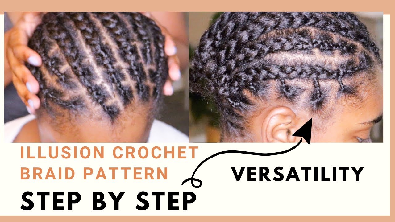 Individual Illusion Crochet Braid Pattern|Detailed Step By Step Tutorial| Crochet Passion Twist