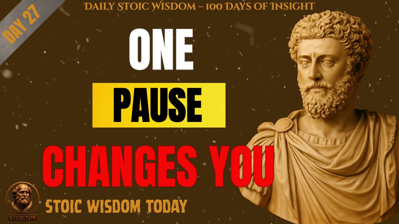 The Difference Between Reaction and Response &ndash; The Stoic Pause | Stoic Wisdom Today