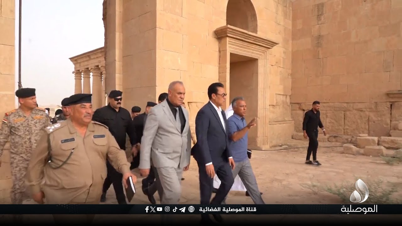 محافظ نينوى يزور مدينة الحضر الأثرية ويكشف عن تخصيص 5 مليارات دينار لتأهيلها