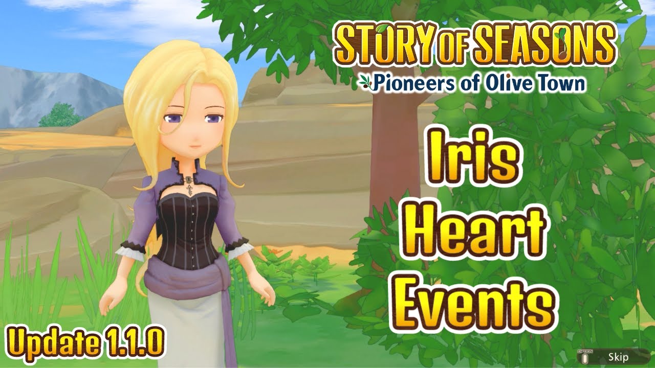 (Update 1.1.0) IRIS Heart Events + Married & Family Life | Story of Seasons Pioneers of Olive Town