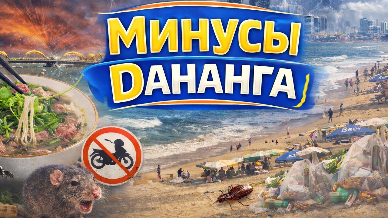 ВАМ ВРУТ ПРО ВЬЕТНАМ | ДАНАНГ. МИНУСЫ