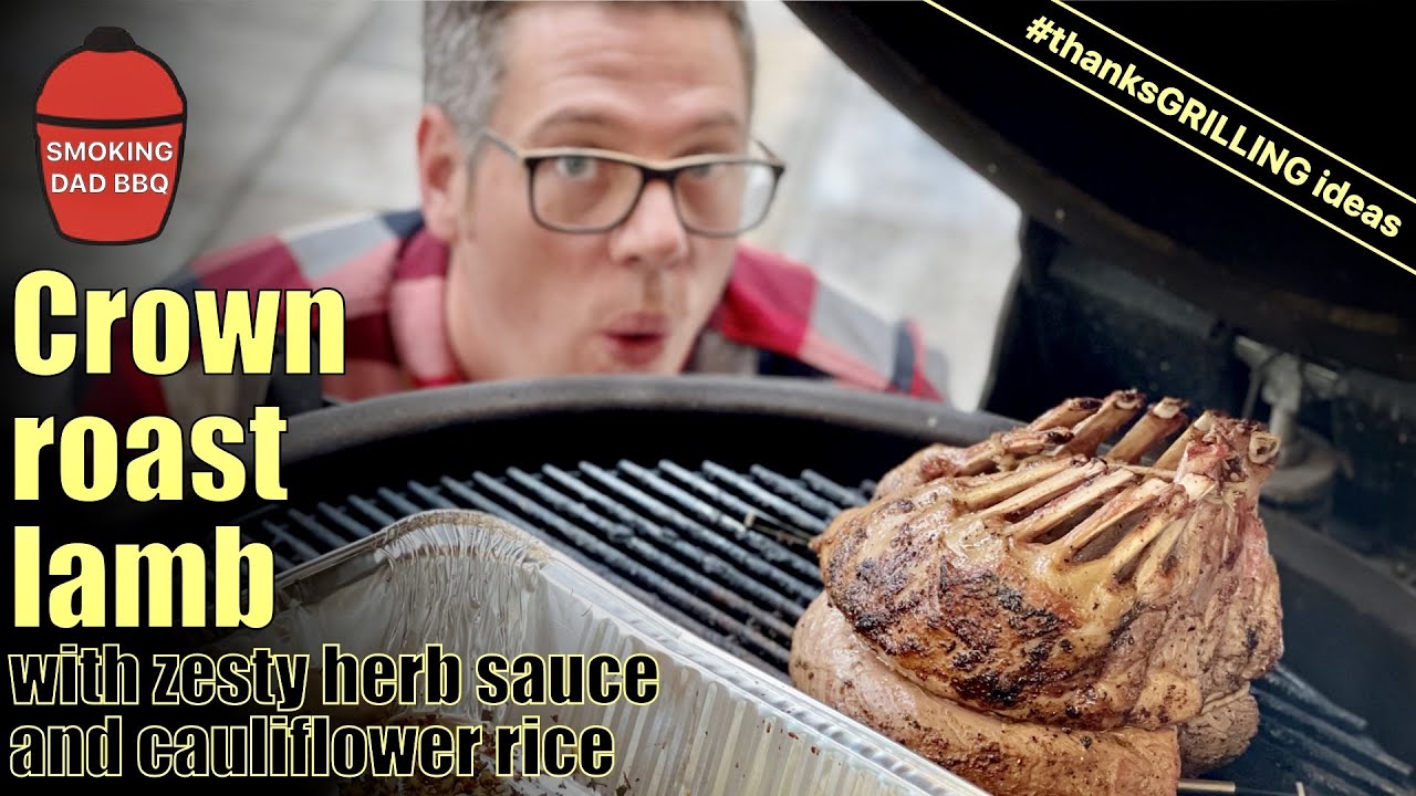Why the CROWN roast of LAMB is one of our favourite #thanksgrilling holiday meals!