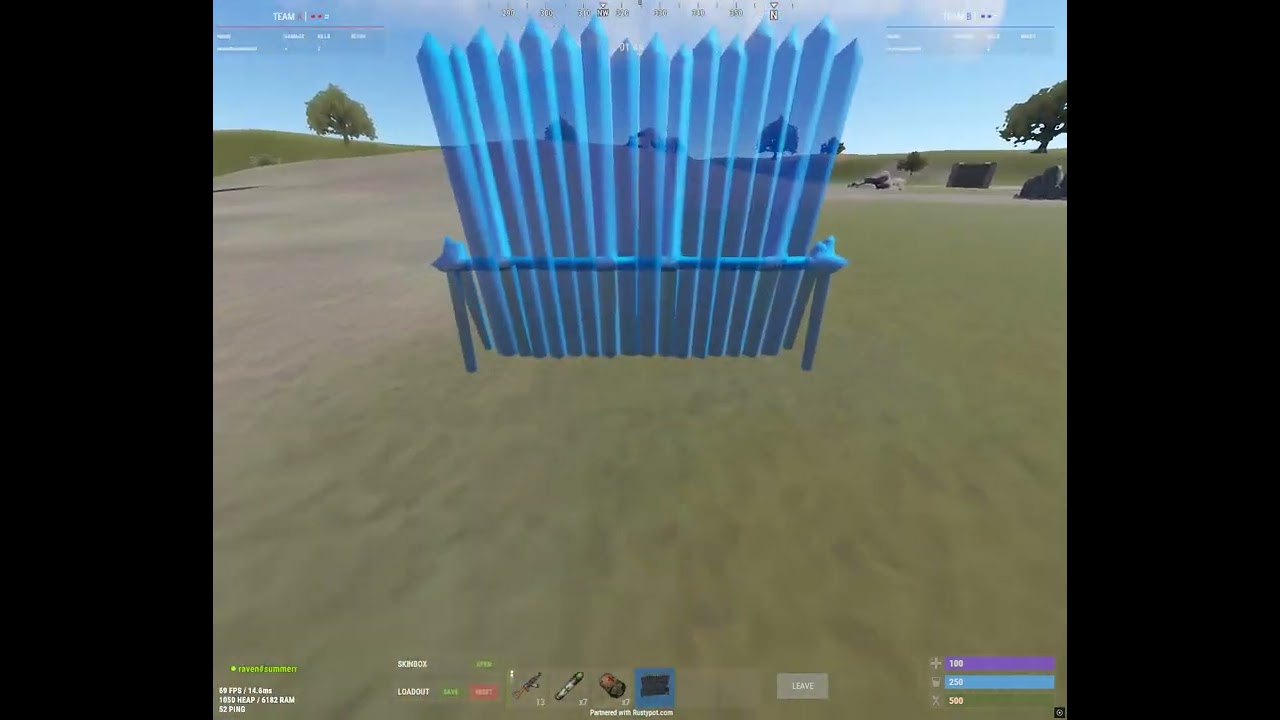 Rust Perfect Aim Train