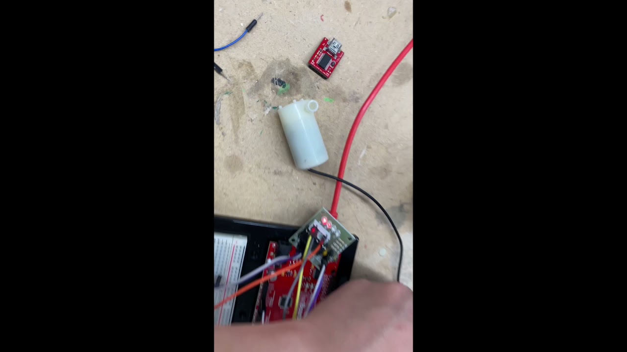 Soft Robotic Jellyfish Inner Circuitry Demonstration