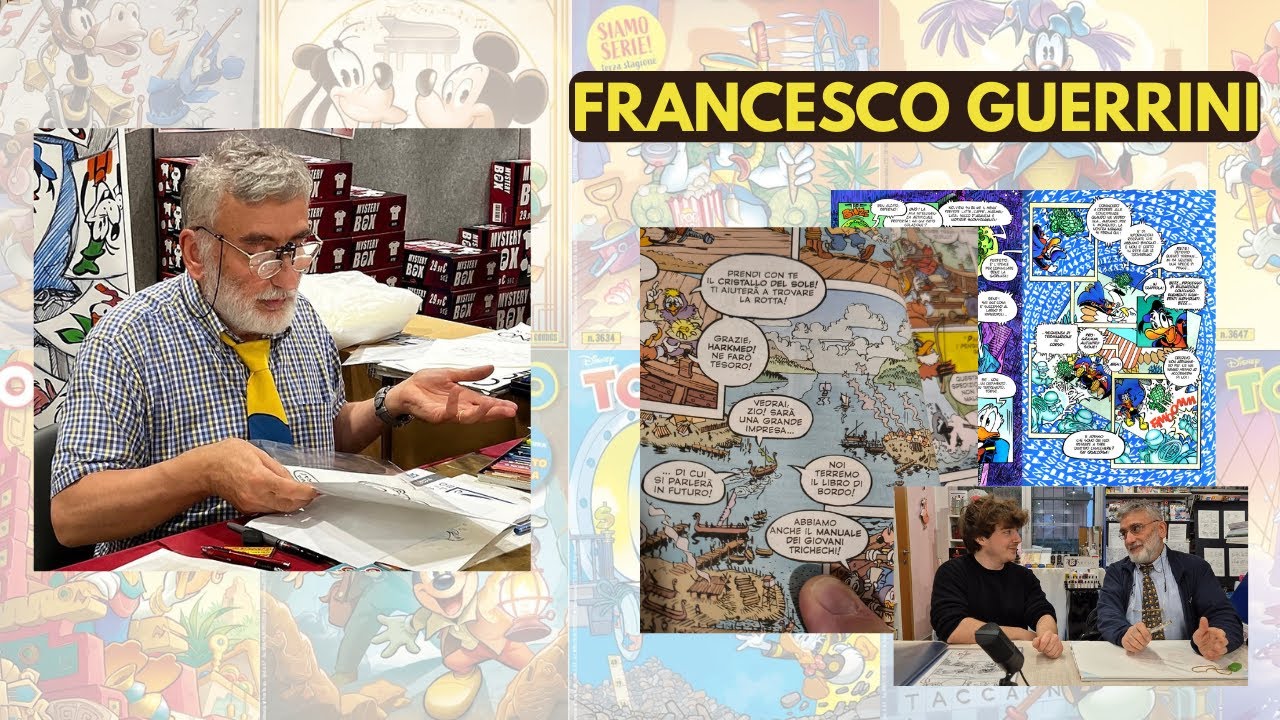 FRANCESCO GUERRINI: intervista al disegnatore dei Paperi!