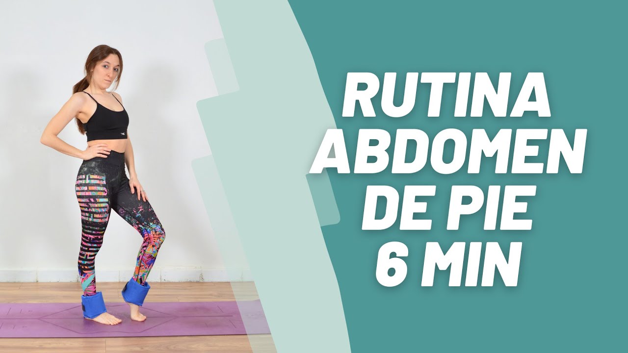 Abdominales de Pie con Tobilleras | Rutina de 6 Minutos para un Abdomen Fuerte