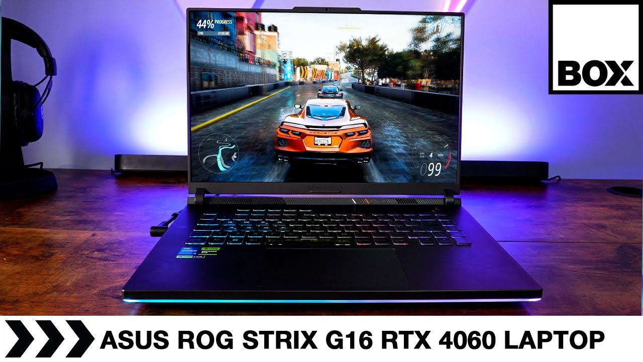 ASUS ROG Strix G16 RTX™ 4060 Gaming Laptop Review | G614JV-N3106W |  Intel Core i5 165Hz