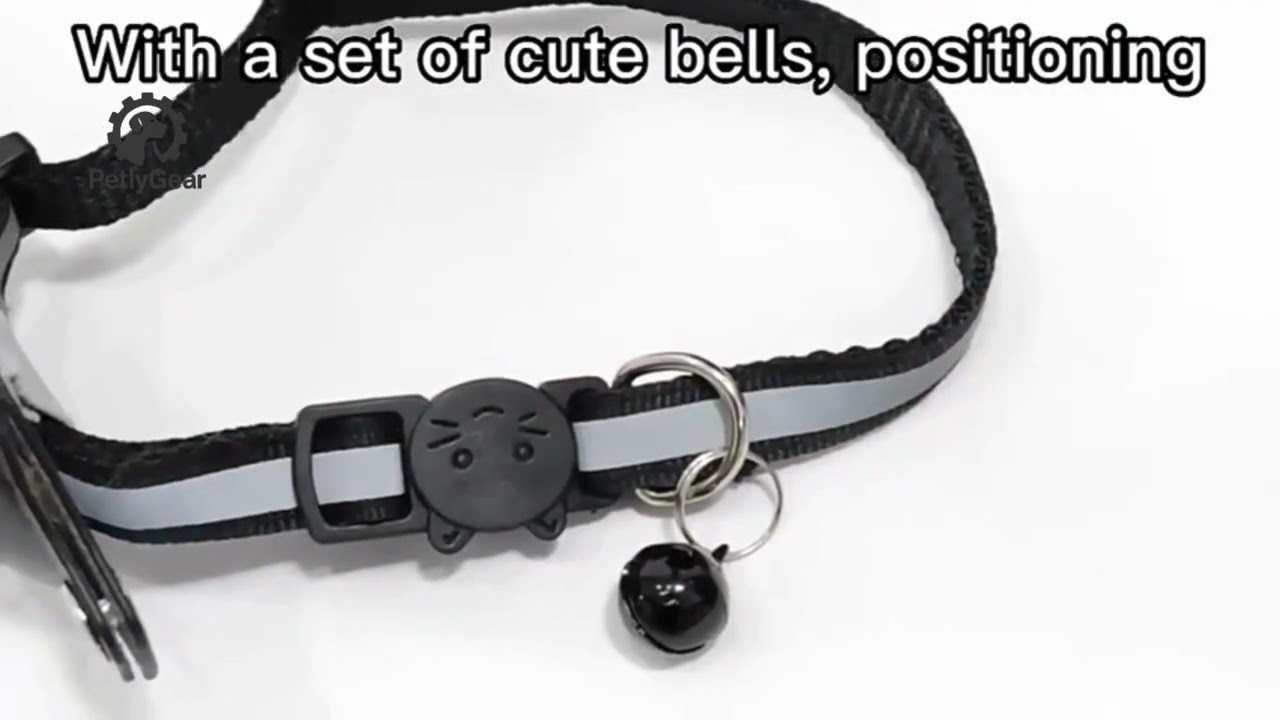 Cute, Adjustable Cat Collars for Every Feline Friend! 🐱💖