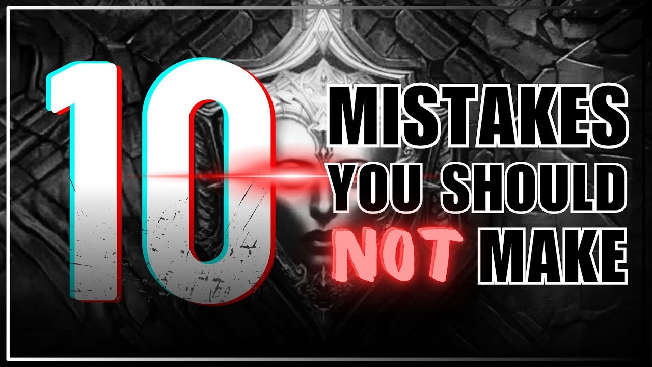 BE SMART! 10 Mistakes in Diablo Immortal you should AVOID! BEST TIPS for all Players to get better!
